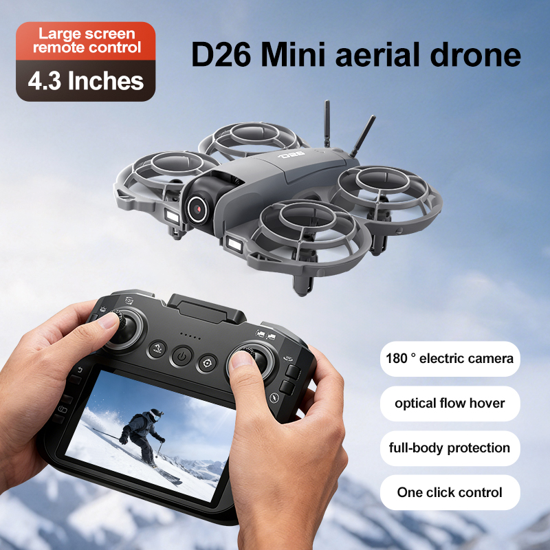 D26 Drone 4K Aerial HD 180° Ca - Drone Battery Adapter ulasan dan harga