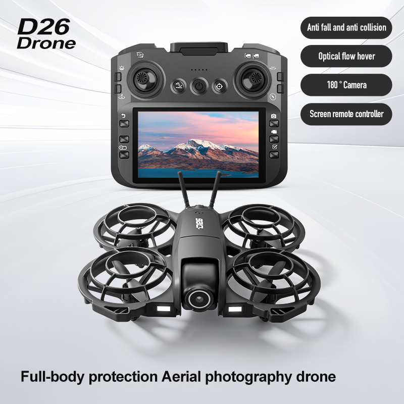D26 Drone 4K Aerial HD 180° Ca - Drone Battery Adapter ulasan dan harga